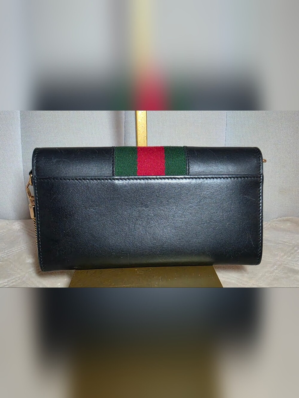 Authentic Gucci Long Wallet/Clutch  Black Leather - Picture 12 of 15